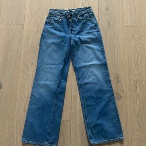 GRLFRND Brooklyn High Rise Straight in Chelsea Market